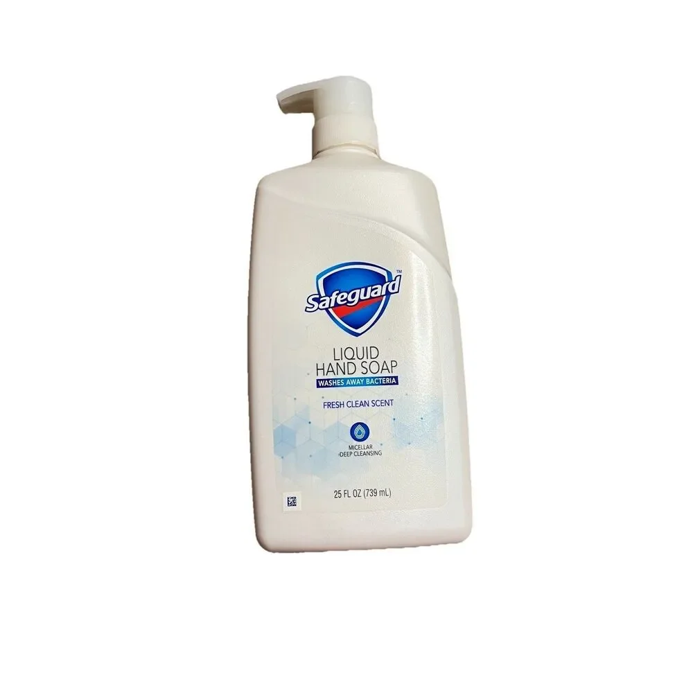 Safeguard Liquid Hand Soap Micellar Deep Cleansing Fresh Clean Scent NEW